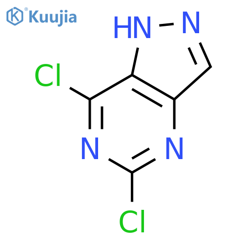 5,7-Dichloro-1H-pyrazolo4,3-dpyrimidine structure