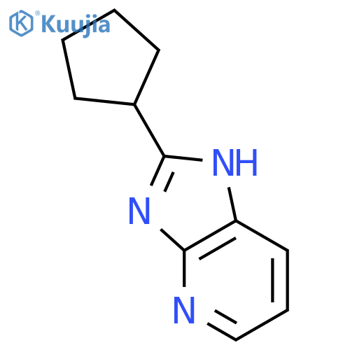 2-Cyclopentyl-3H-imidazo4,5-bpyridine structure
