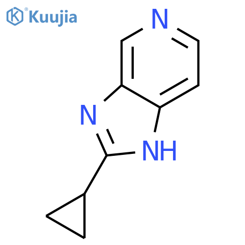 2-Cyclopropyl-3H-imidazo4,5-cpyridine structure