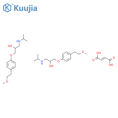 Metoprolol Fumarate structure