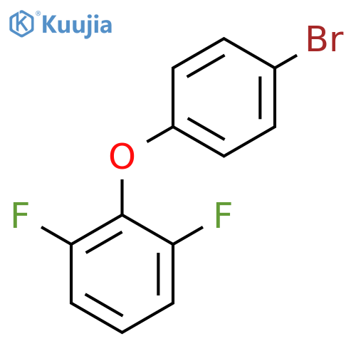 2-(4-Bromophenoxy)-1,3-difluorobenzene structure