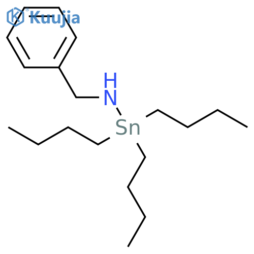 Stannanamine, 1,1,1-tributyl-N-(phenylmethyl)- structure