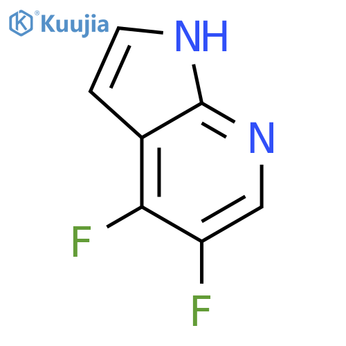 4,5-difluoro-1H-Pyrrolo[2,3-b]pyridine structure