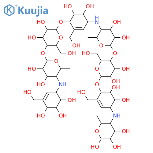 Acarviostatin III0(-1) structure