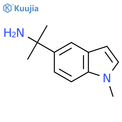 2-(1-methyl-1H-indol-5-yl)propan-2-amine structure