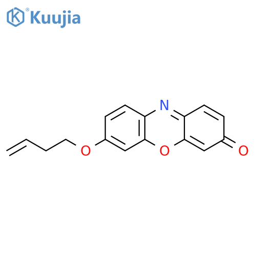 3H-Phenoxazin-3-one, 7-(3-buten-1-yloxy)- structure