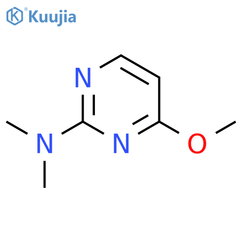 4-Methoxy-N,N-dimethylpyrimidin-2-amine structure