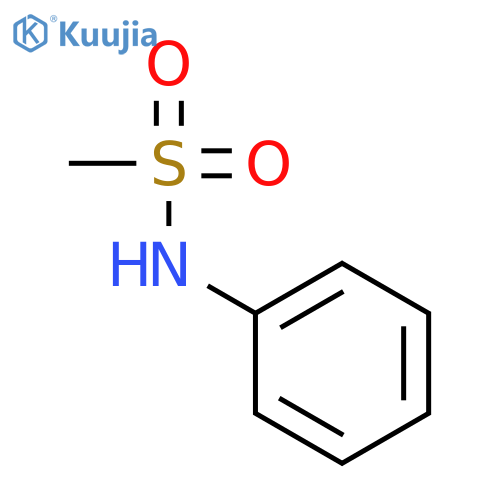 N-Phenylmethanesulfonamide structure