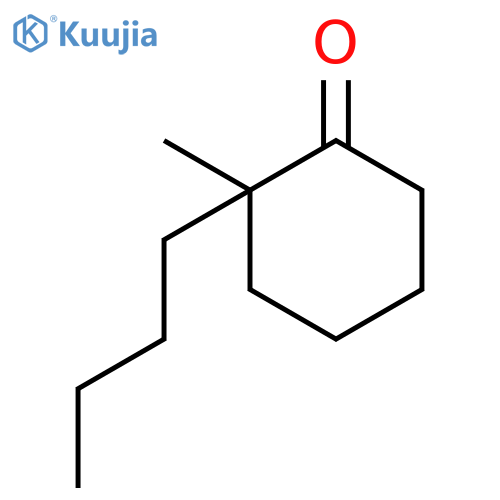Cyclohexanone,2-butyl-2-methyl- structure