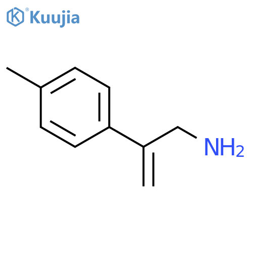 2-(4-methylphenyl)prop-2-en-1-amine structure