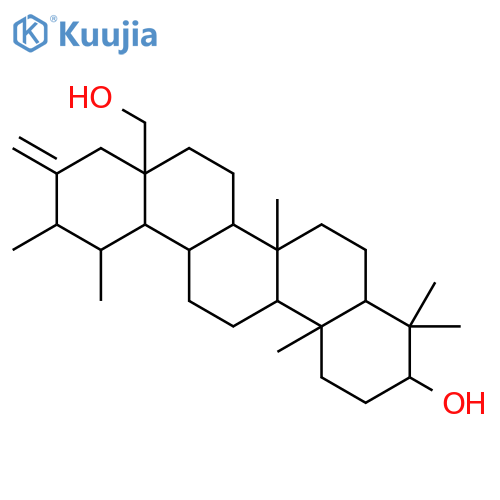 27-Norurs-14-ene-3,28-diol,13-methyl-, (3a,13a)- (9CI) structure