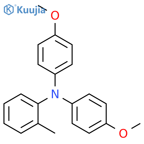 Benzenamine, N,N-bis(4-methoxyphenyl)-2-methyl- structure