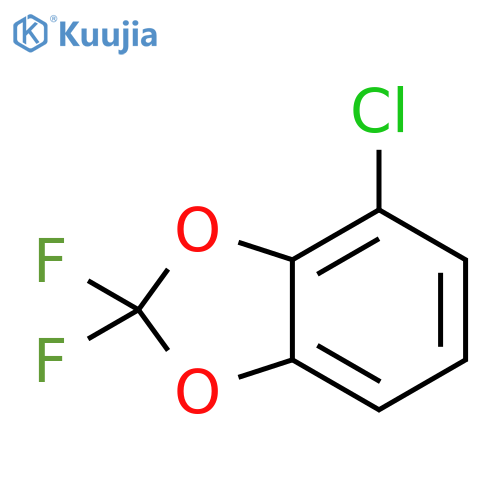 1,3-Benzodioxole, 4-chloro-2,2-difluoro- structure