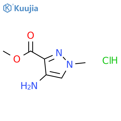 Methyl 4-Amino-1-methyl-1H-pyrazole-3-carboxylate Hydrochloride structure