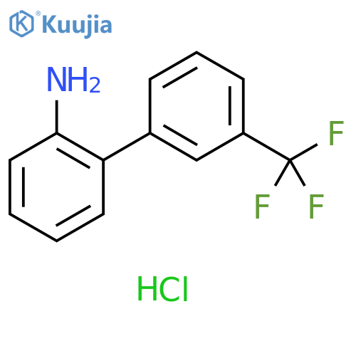 3'-(Trifluoromethyl)-[1,1'-biphenyl]-2-amine HCl structure
