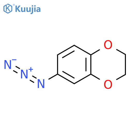 6-Azido-2,3-dihydro-1,4-benzodioxine structure
