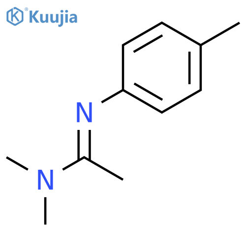 Ethanimidamide, N,N-dimethyl-N'-(4-methylphenyl)-, (E)- structure