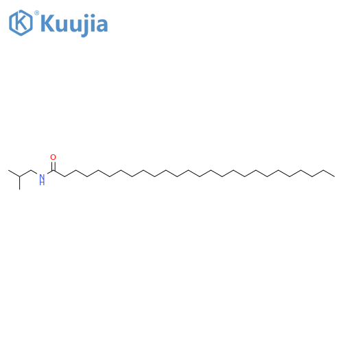 Hexacosanamide,N-(2-methylpropyl)- structure