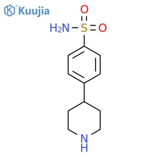 4-PIPERIDIN-4-YL-BENZENESULFONAMIDE structure