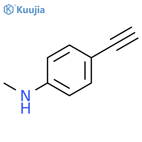 4-ethynyl-N-methylaniline structure