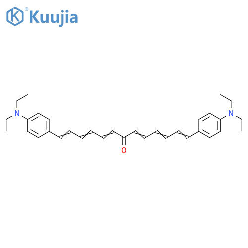 1,3,5,8,10,12-Tridecahexaen-7-one, 1,13-bis[4-(diethylamino)phenyl]- structure