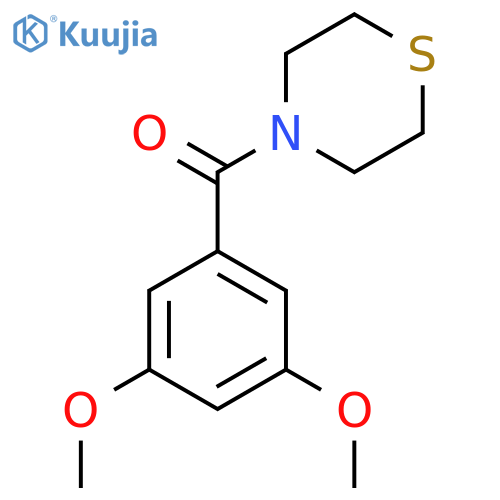 4-(3,5-Dimethoxybenzoyl)thiomorpholine structure