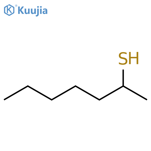 2-Heptanethiol, (2S)- structure