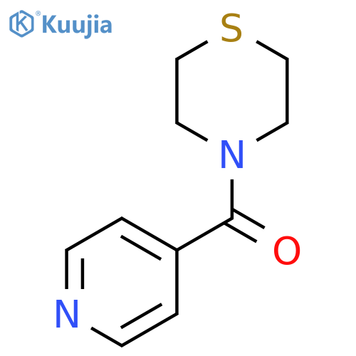 4-(pyridine-4-carbonyl)thiomorpholine structure
