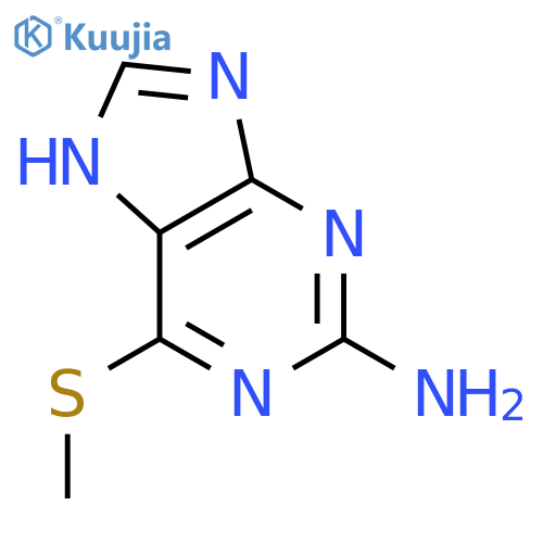 6-Methylthioguanine structure