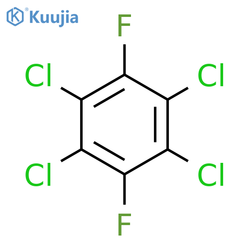 Benzene, 1,2,4,5-tetrachloro-3,6-difluoro- structure