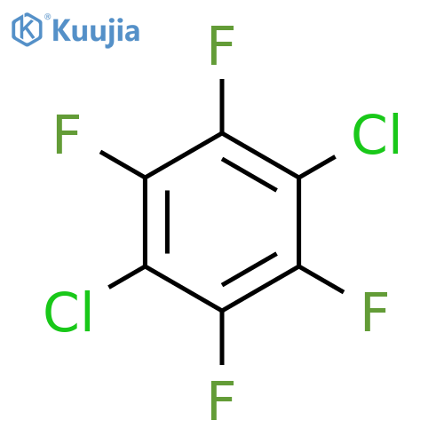Benzene, 1,4-dichloro-2,3,5,6-tetrafluoro- structure