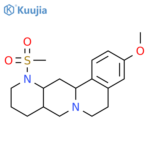 6H-Isoquino[2,1-g][1,6]naphthyridine,5,8,8a,9,10,11,12,12a,13,13a-decahydro-3-methoxy-12-(methylsulfonyl)-,(8aR,12aS,13aS)-rel- structure