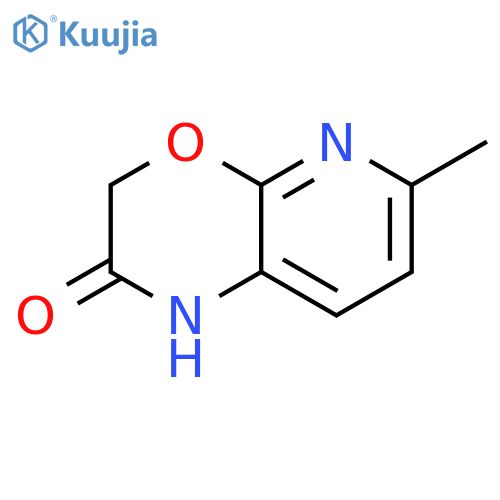 6-Methyl-1H,2H,3H-pyrido2,3-b1,4oxazin-2-one (>90%) structure