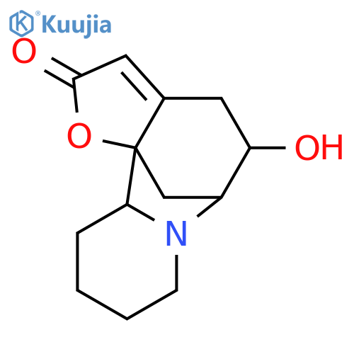 (5R,6R,11aS)-5-hydroxy-5,6,9,10,11,11a-hexahydro-8H-6,11b-methanofuro[2,3-c]pyrido[1,2-a]azepin-2(4H)-one structure