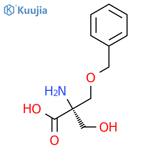 Serine, 2-(hydroxymethyl)-O-(phenylmethyl)- structure