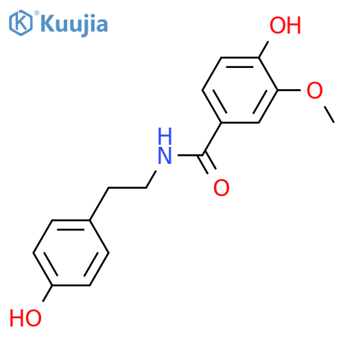 4-(2-Aminoethyl)phenol; N-(4-Hydroxy-3-methoxybenzoyl) structure