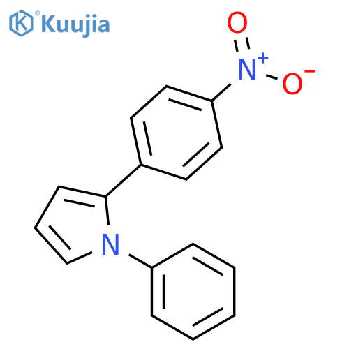 1H-Pyrrole, 2-(4-nitrophenyl)-1-phenyl- structure