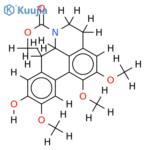 (+)-N-(methoxy-carbonyl)-N-norlauroscholtzine structure