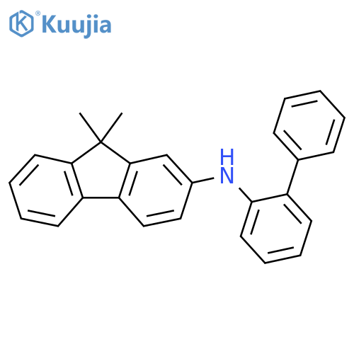 N-(1,1'-Biphenyl-2-yl)-9,9-dimethyl-9H-fluoren-2-amine structure