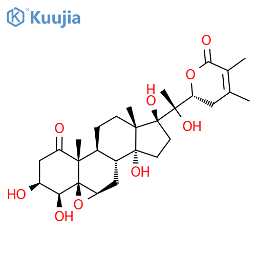 (1S,2R,5S,6S,7R,9R,11R,12R,15S,16S)-15-[(1S)-1-[(2R)-4,5-dimethyl-6-oxo-2,3-dihydropyran-2-yl]-1-hydroxyethyl]-5,6,12,15-tetrahydroxy-2,16-dimethyl-8-oxapentacyclo[9.7.0.02,7.07,9.012,16]octadecan-3-one   Create Date: 2015-12-18 structure