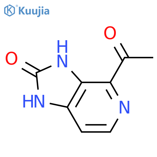 4-acetyl-1,3-dihydro-2H-Imidazo[4,5-c]pyridin-2-one structure