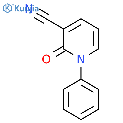 1,2-Dihydro-2-oxo-1-phenylpyridine-3-carbonitrile structure