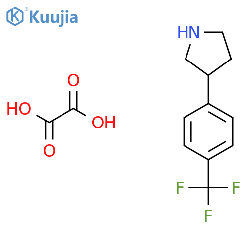 3-4-(Trifluoromethyl)phenylpyrrolidine Oxalate structure