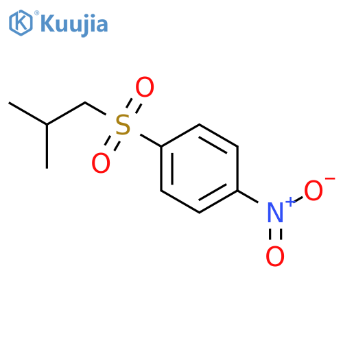 Benzene, 1-[(2-methylpropyl)sulfonyl]-4-nitro- structure