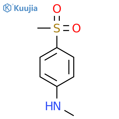 4-Methanesulfonyl-N-methylaniline structure