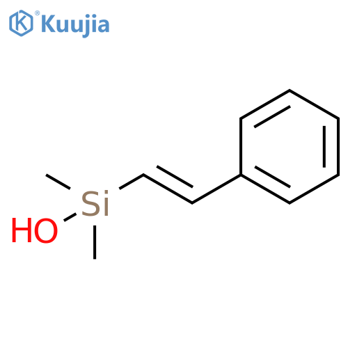 Silanol, dimethyl[(1E)-2-phenylethenyl]- structure