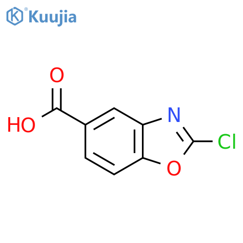 2-Chlorobenzo[d]oxazole-5-carboxylic acid structure