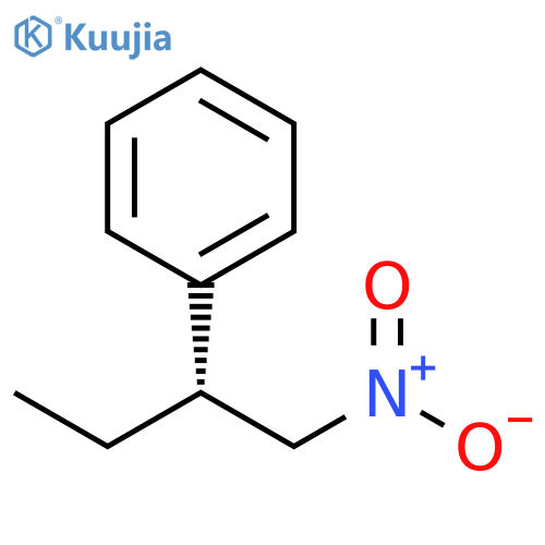 Benzene, [(1R)-1-(nitromethyl)propyl]- structure