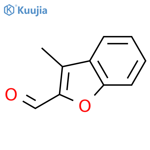 3-methyl-1-benzofuran-2-carbaldehyde structure