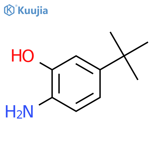 2-Amino-5-tert-butylphenol structure